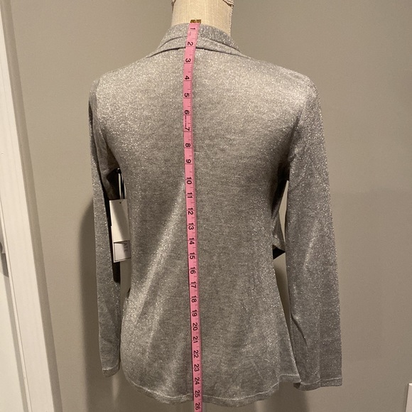 1.State Draped Cross Front Top Size: S - Picture 10 of 16